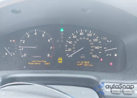 2005 Lexus Ls 430 z USA, uszkodzony, nr VIN JTHBN36F355016273